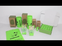 Настраиваемый плоский верх компостируемый мешки для домашних животных